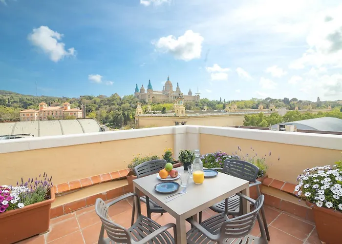 Rius - s & One Penthouse With Private Terrace In Montjuic